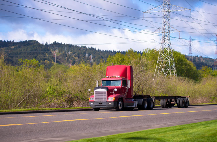 highboy semi truck